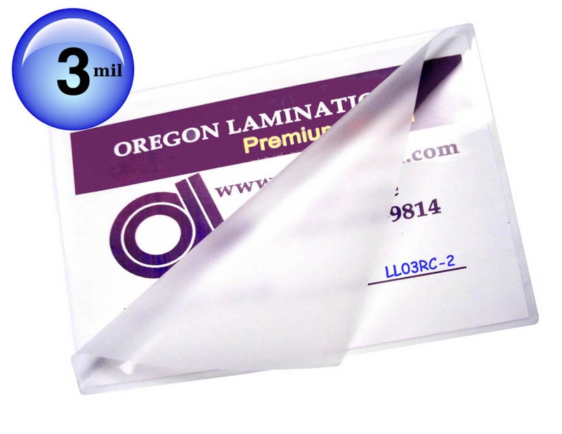 Oregon Lamination أكياس تغليف حراري من أوريغون لامينيشن، 3 مل، 9 × 14.5 بوصة [عبوة من 200 كيس]، 229 مم × 368 مم × 75 ميكرون، مناسبة لأوراق بحجم قانوني 8.5 × 14 بوصة، شفافة - Image 2